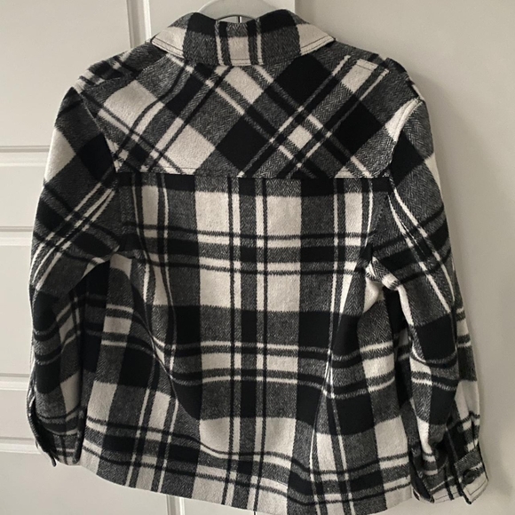 Reformation Black and White Plaid Jacket - Picture 3 of 3